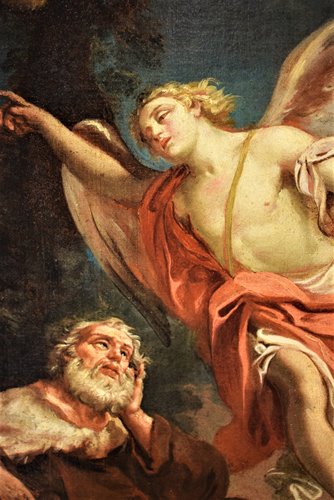 The Angel of God appears to the prophet Elijah